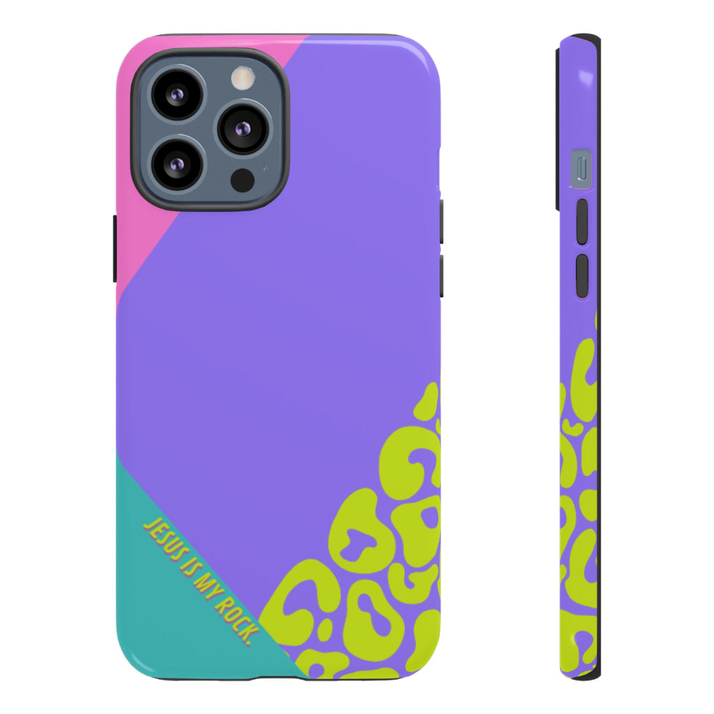 Jesus is My Rock 90's Themed Phone Case