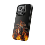 Forged in the flames phone case