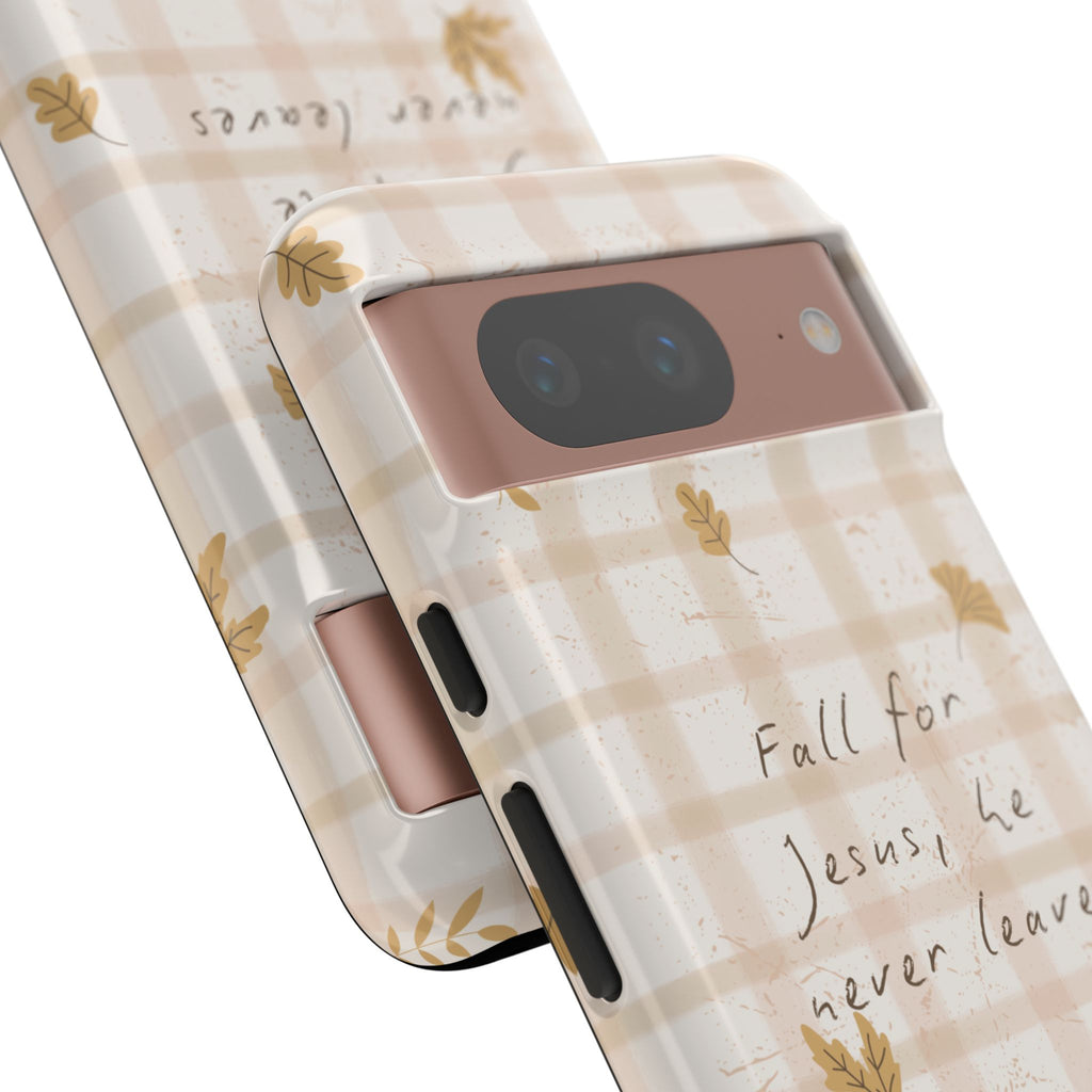 Fall for Jesus Phone Case