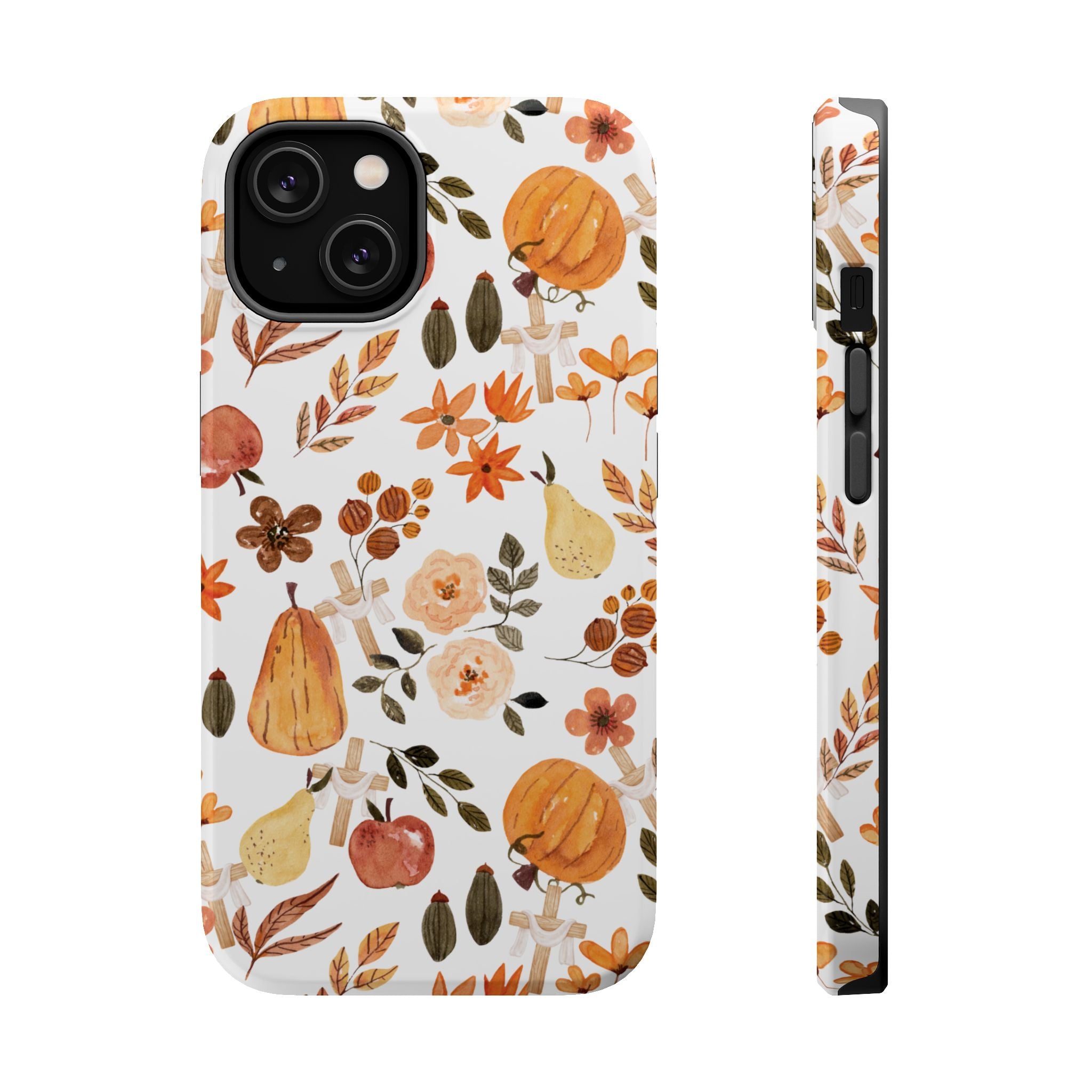 Autumn Cross & Pumpkin Phone Case