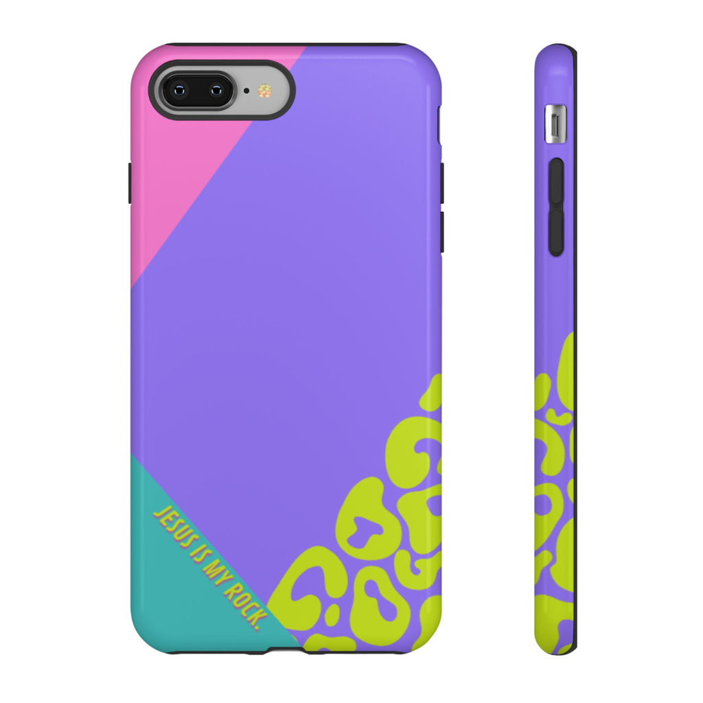 Jesus is My Rock 90's Themed Phone Case