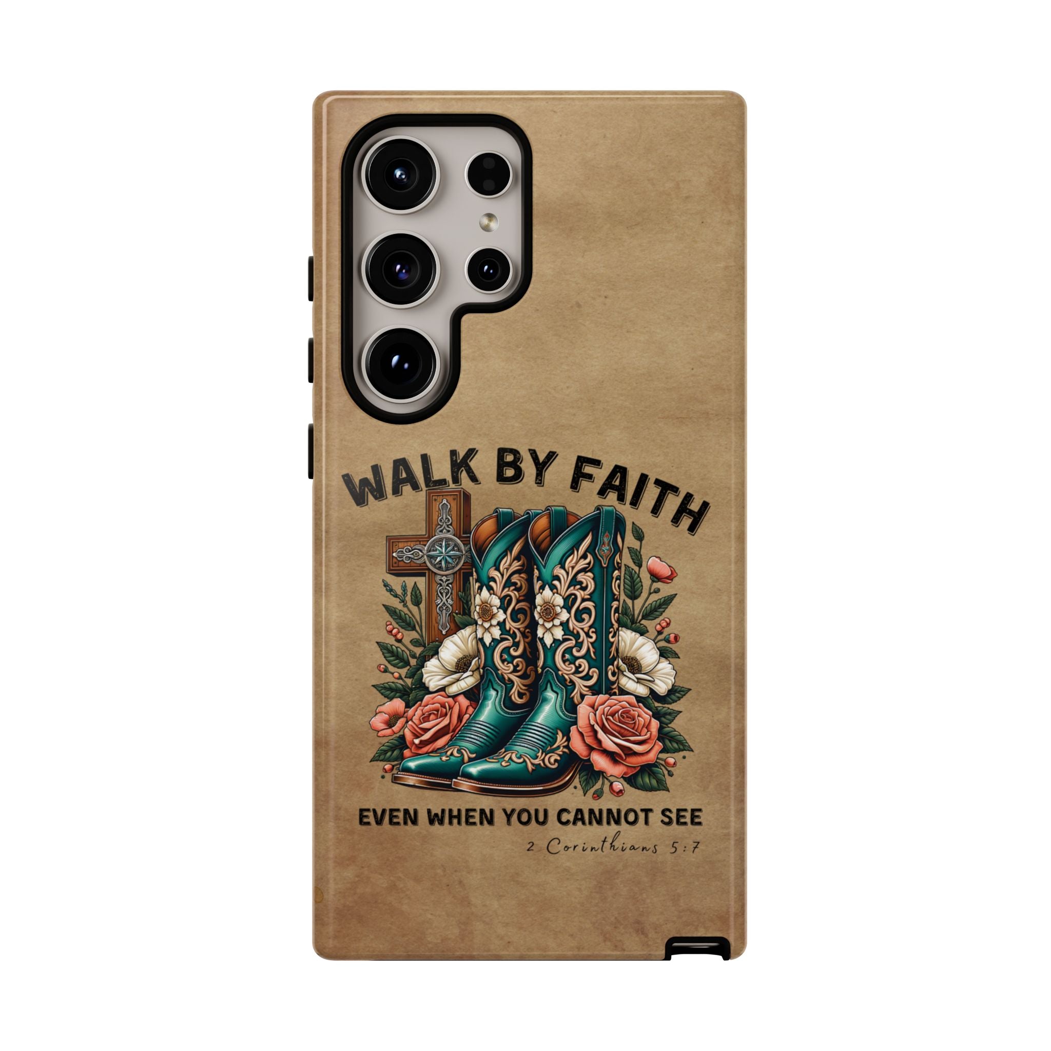 Walk By Faith Rustic Case