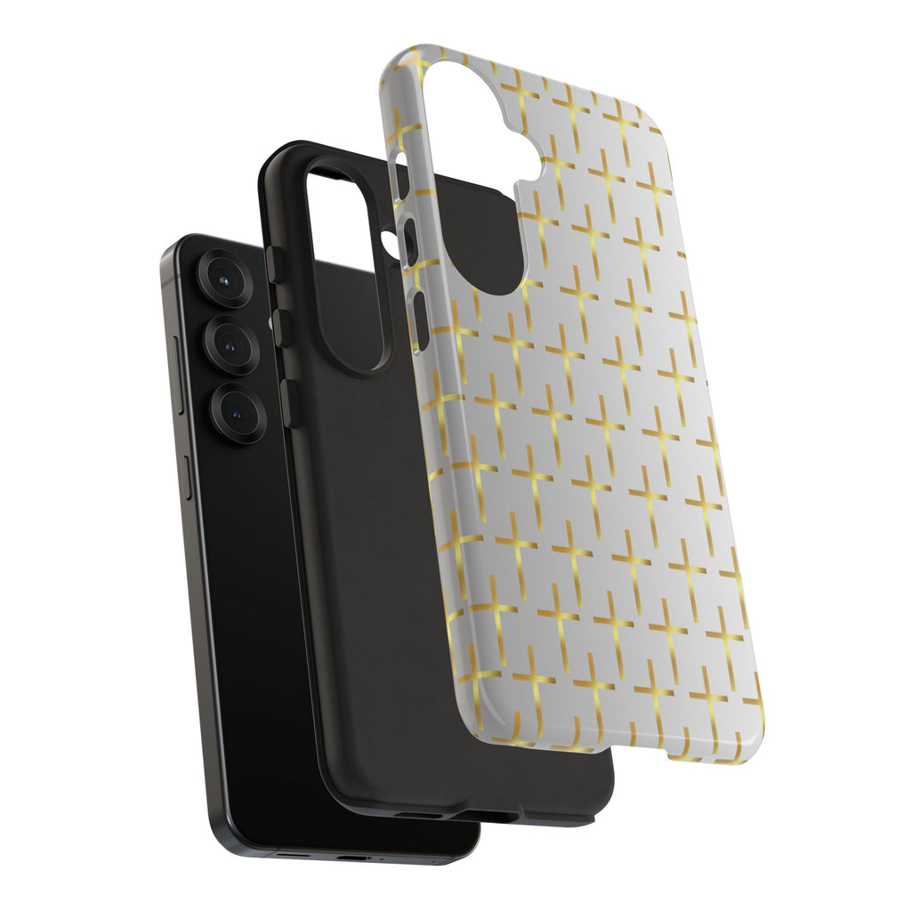 Protected cross phone case