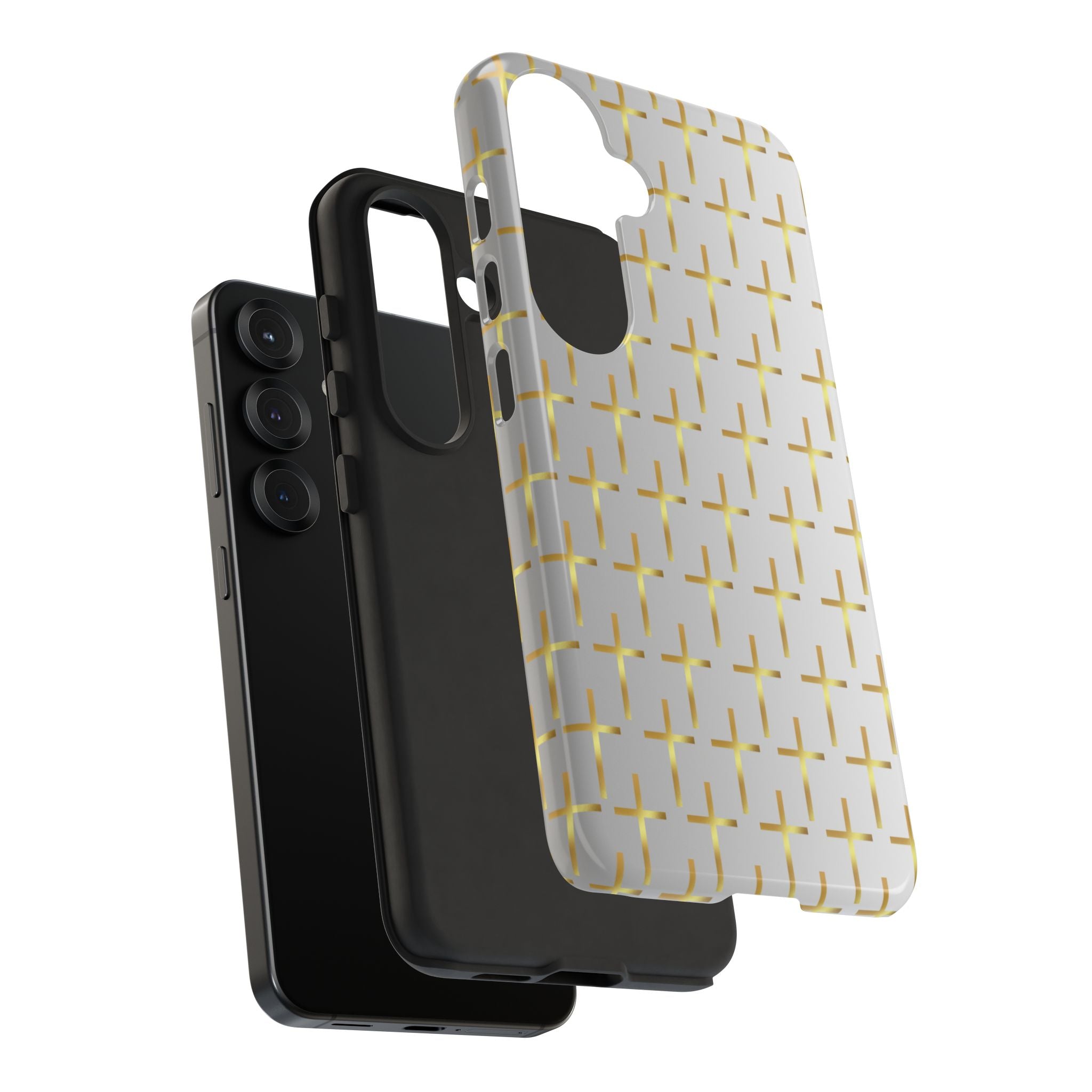 Protected cross phone case