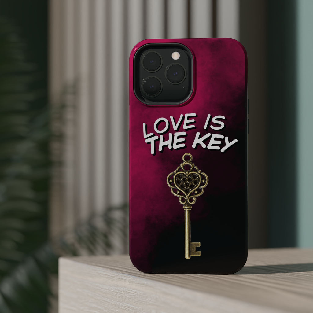 Love is the Key Phone Case