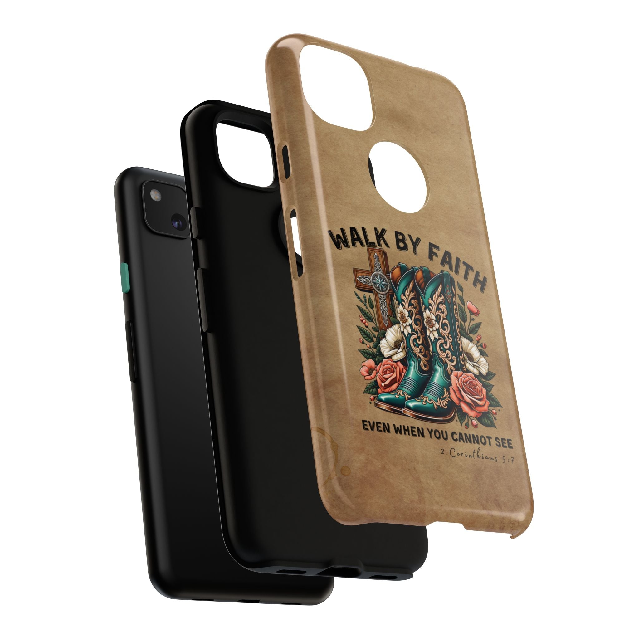 Walk By Faith Rustic Case