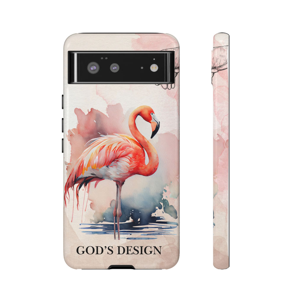 God’s Design Pink Flamingo Case