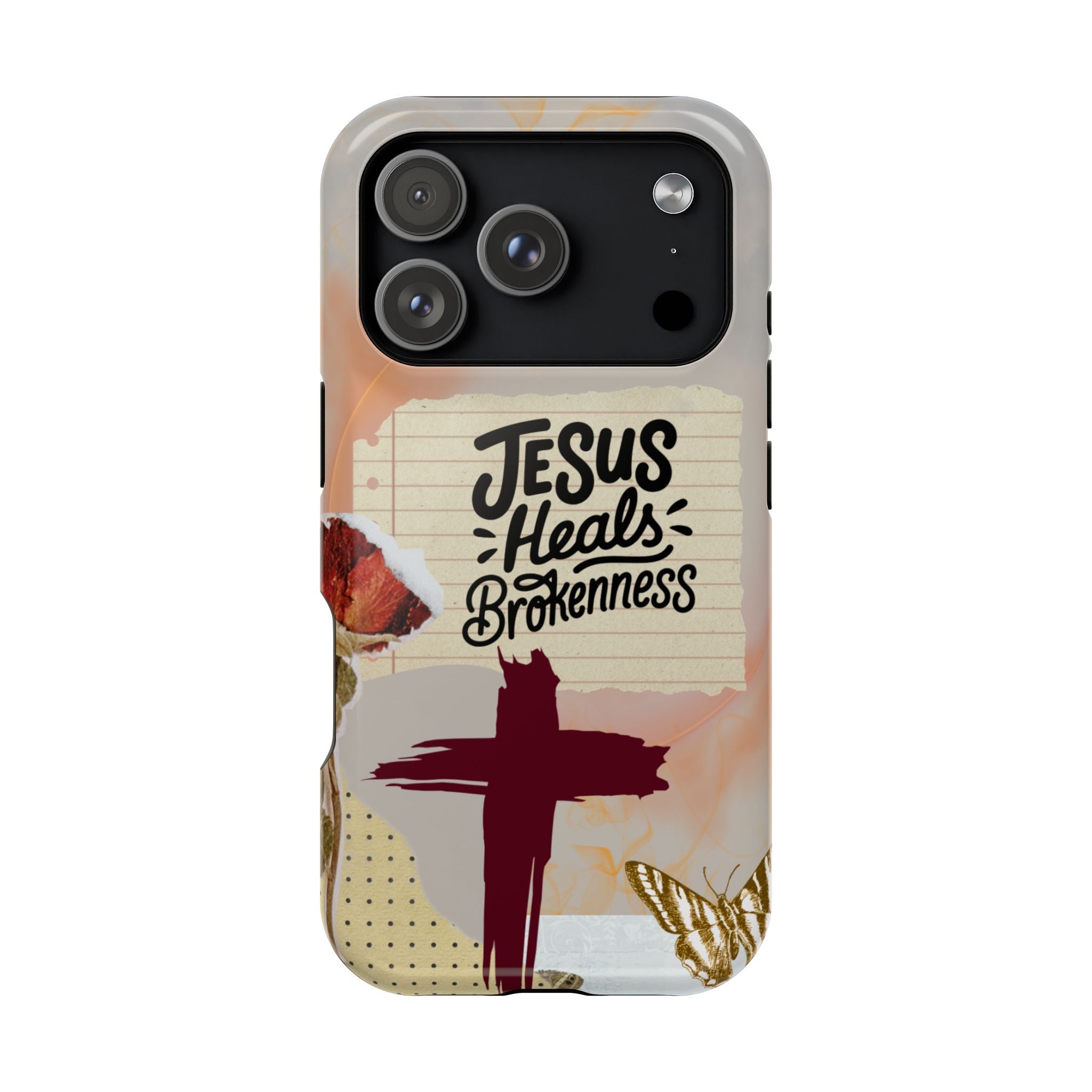 Jesus Heals Brokenness Phone Case