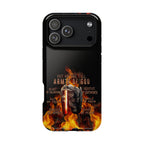 Forged in the flames phone case