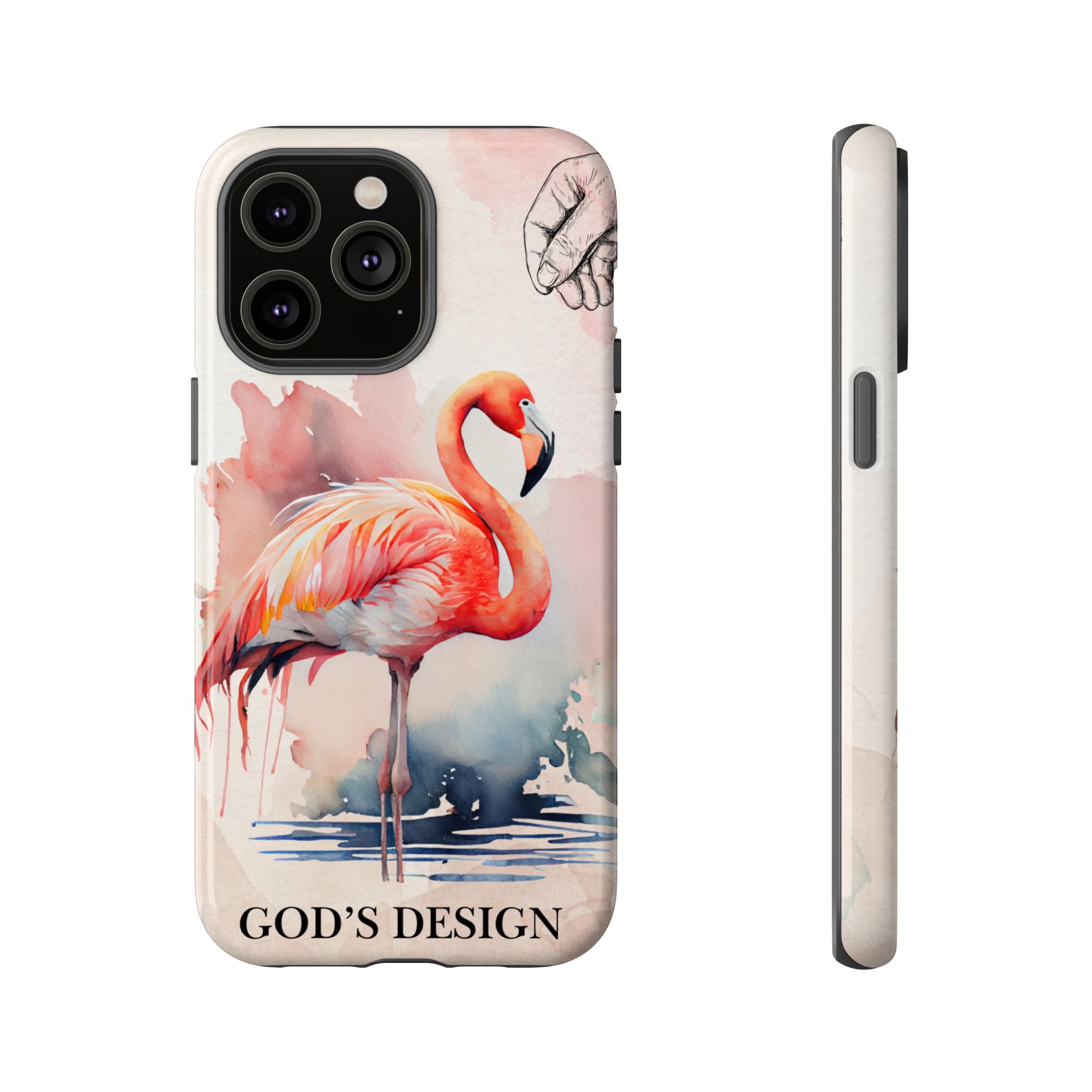 God’s Design Pink Flamingo Case
