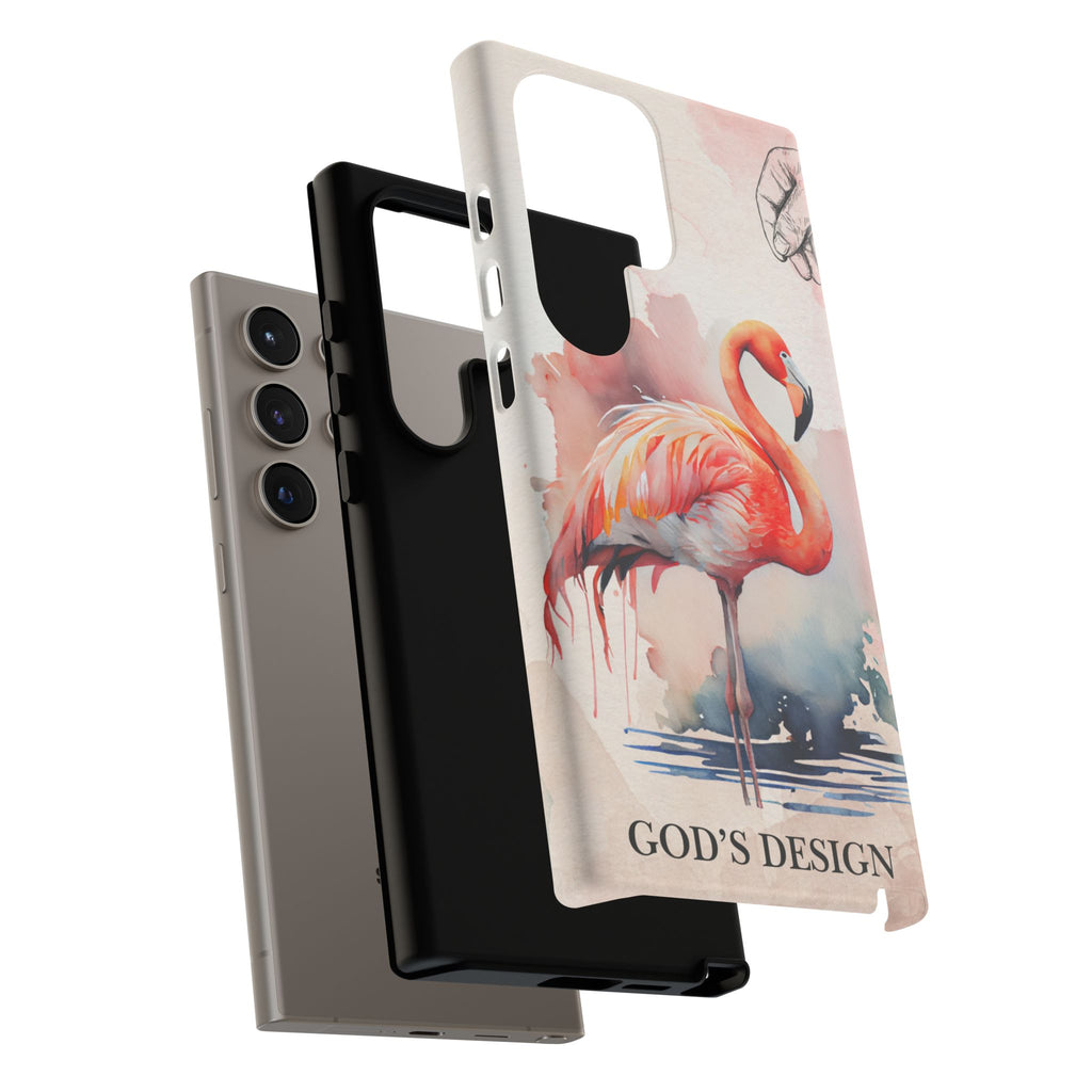God’s Design Pink Flamingo Case