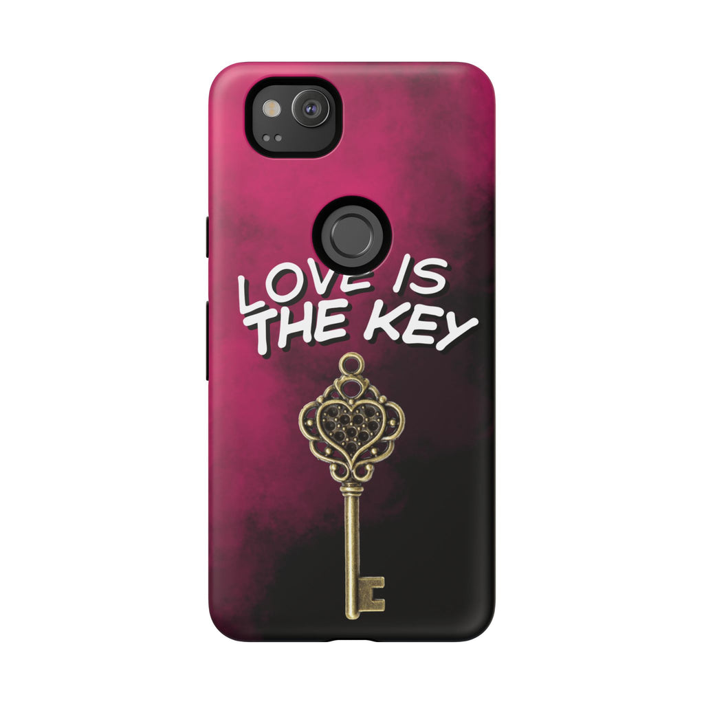 Love is the Key Phone Case