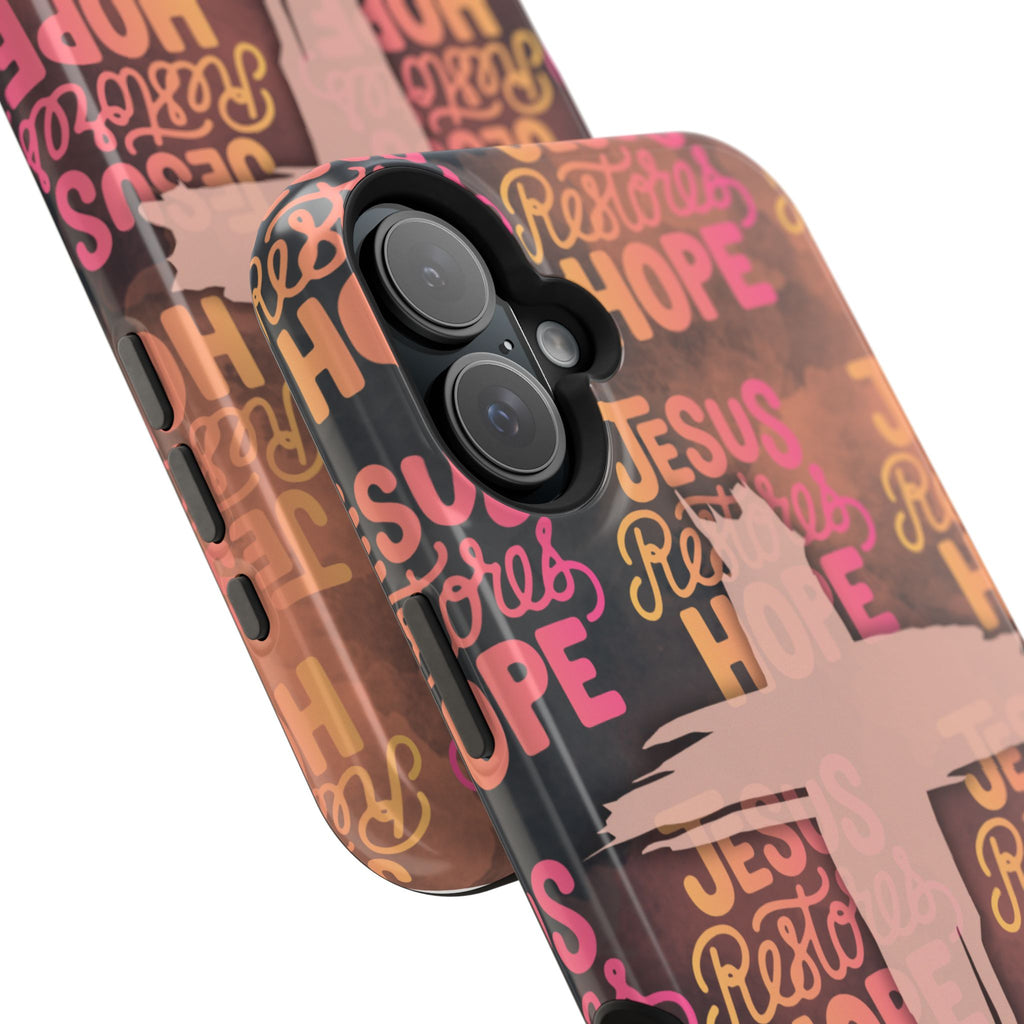 Jesus Restores Hope Phone Case