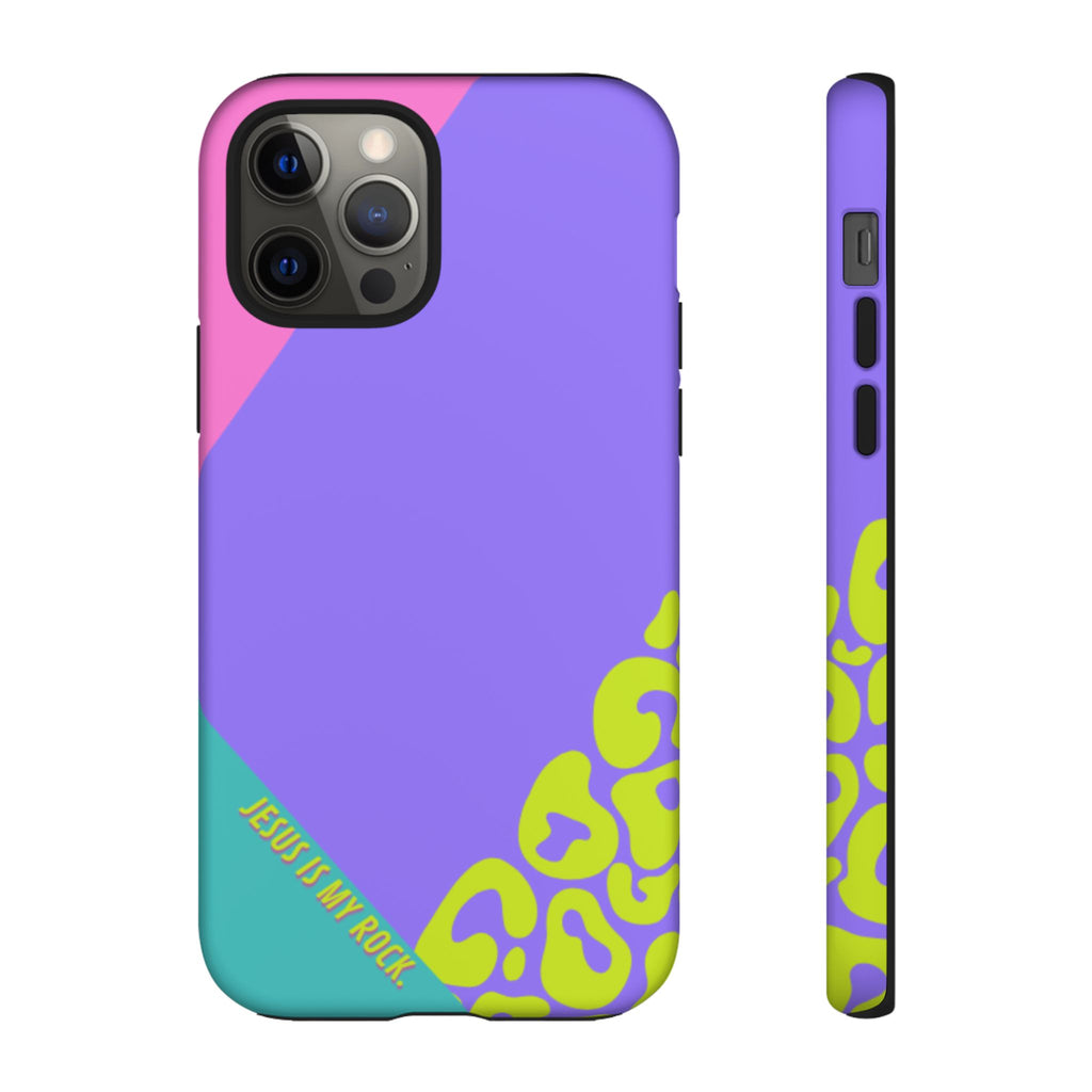 Jesus is My Rock 90's Themed Phone Case