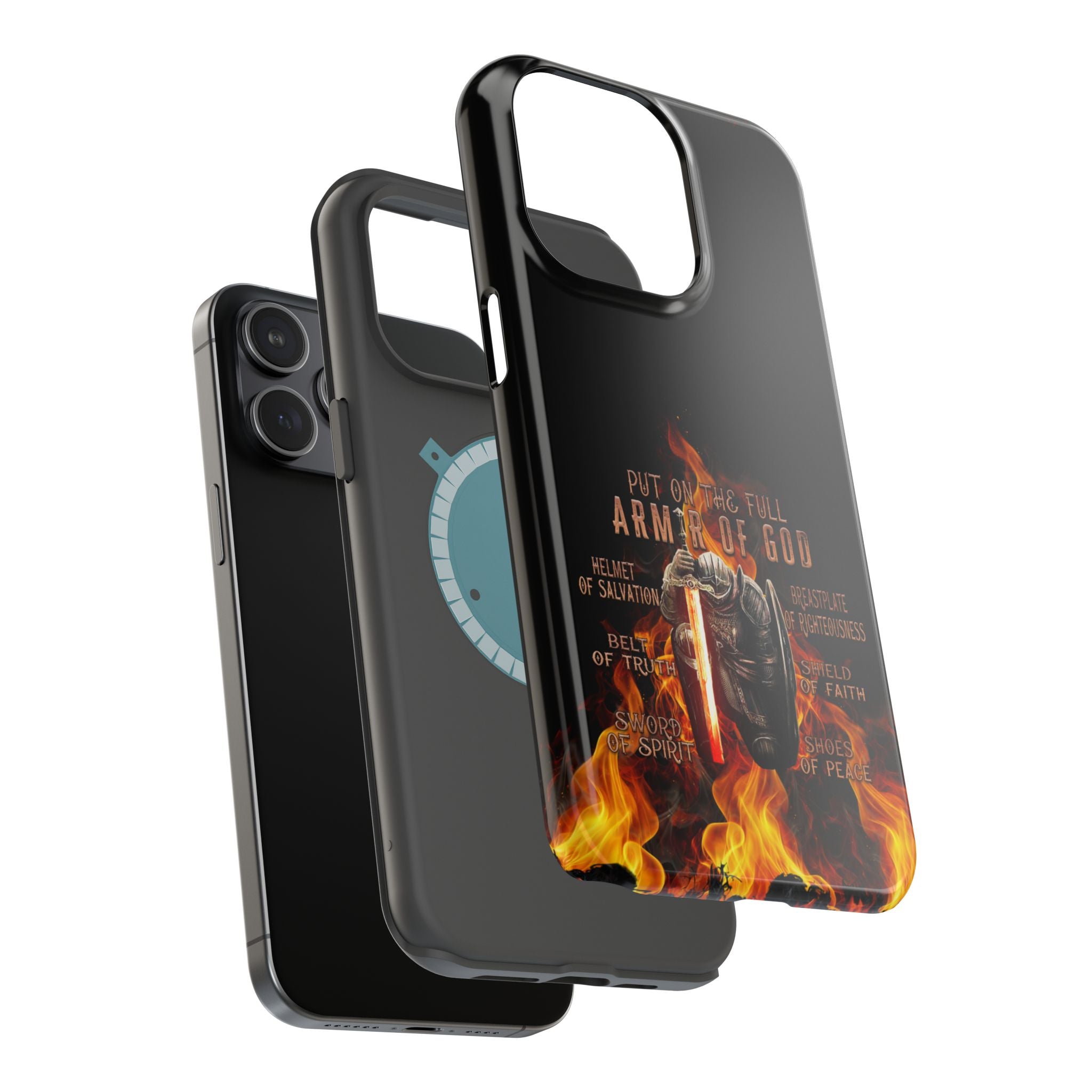 Forged in the flames phone case