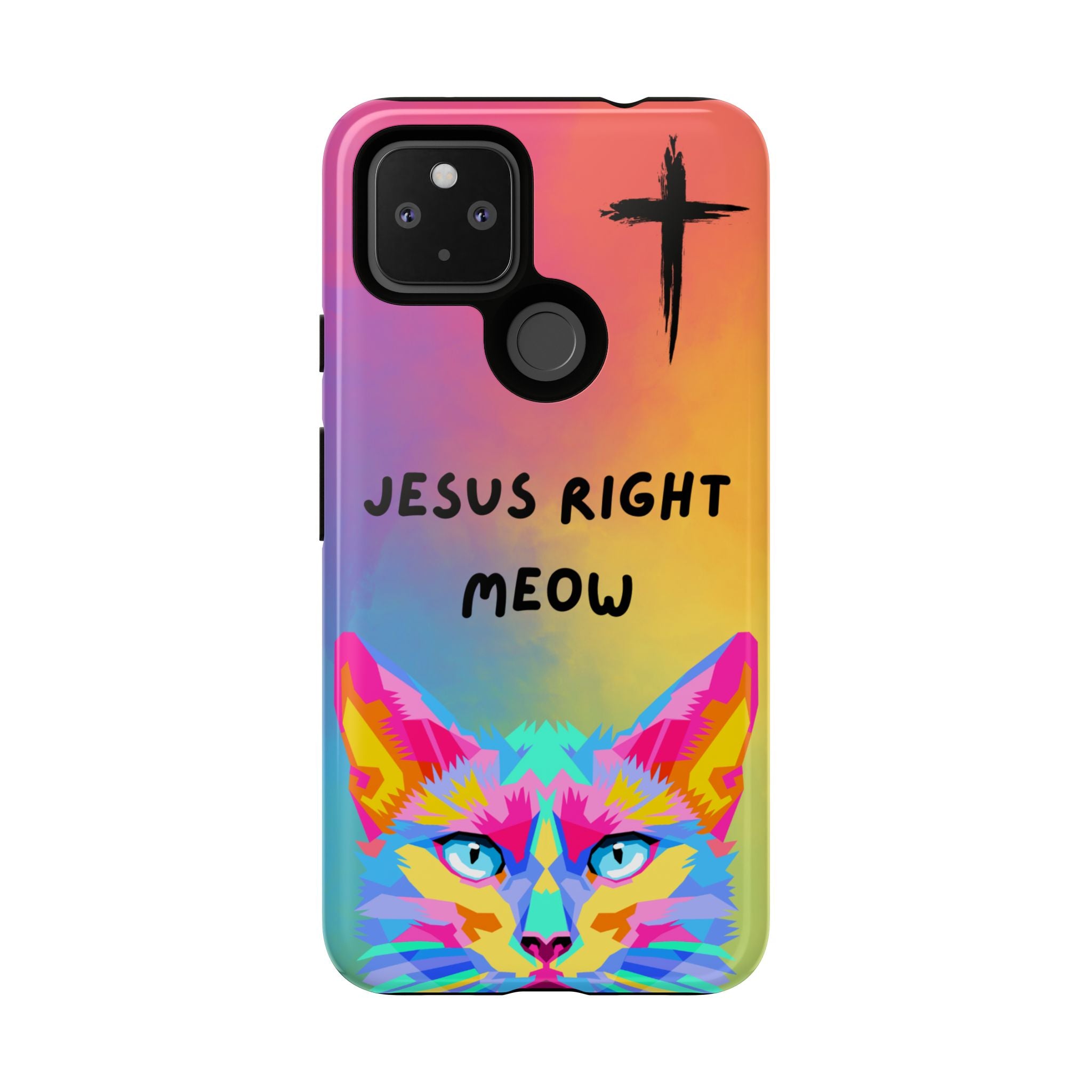 Jesus Right Meow Non MagSafe Phone Case