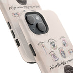 Armor of God (Dark haired woman) phone case