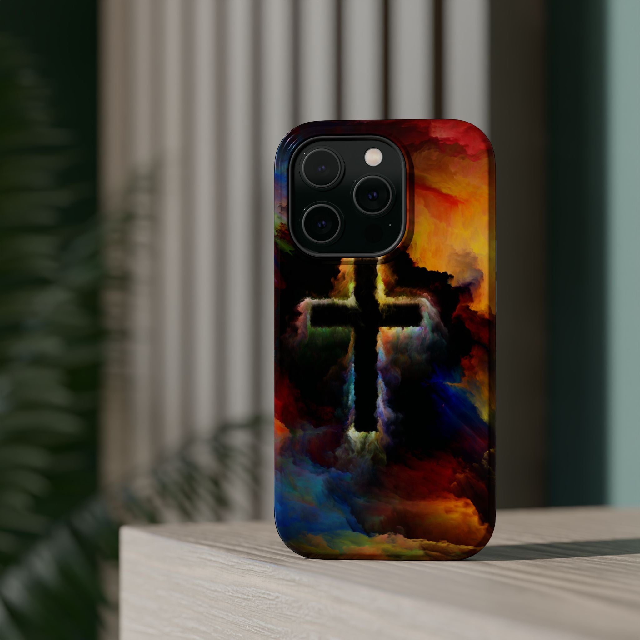 Watercolor Cross Phone Case