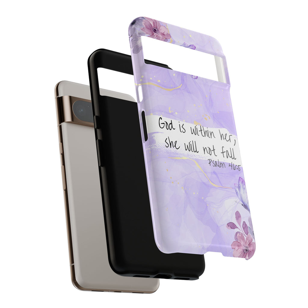 God Is Within Her Non MagSafe phone Case