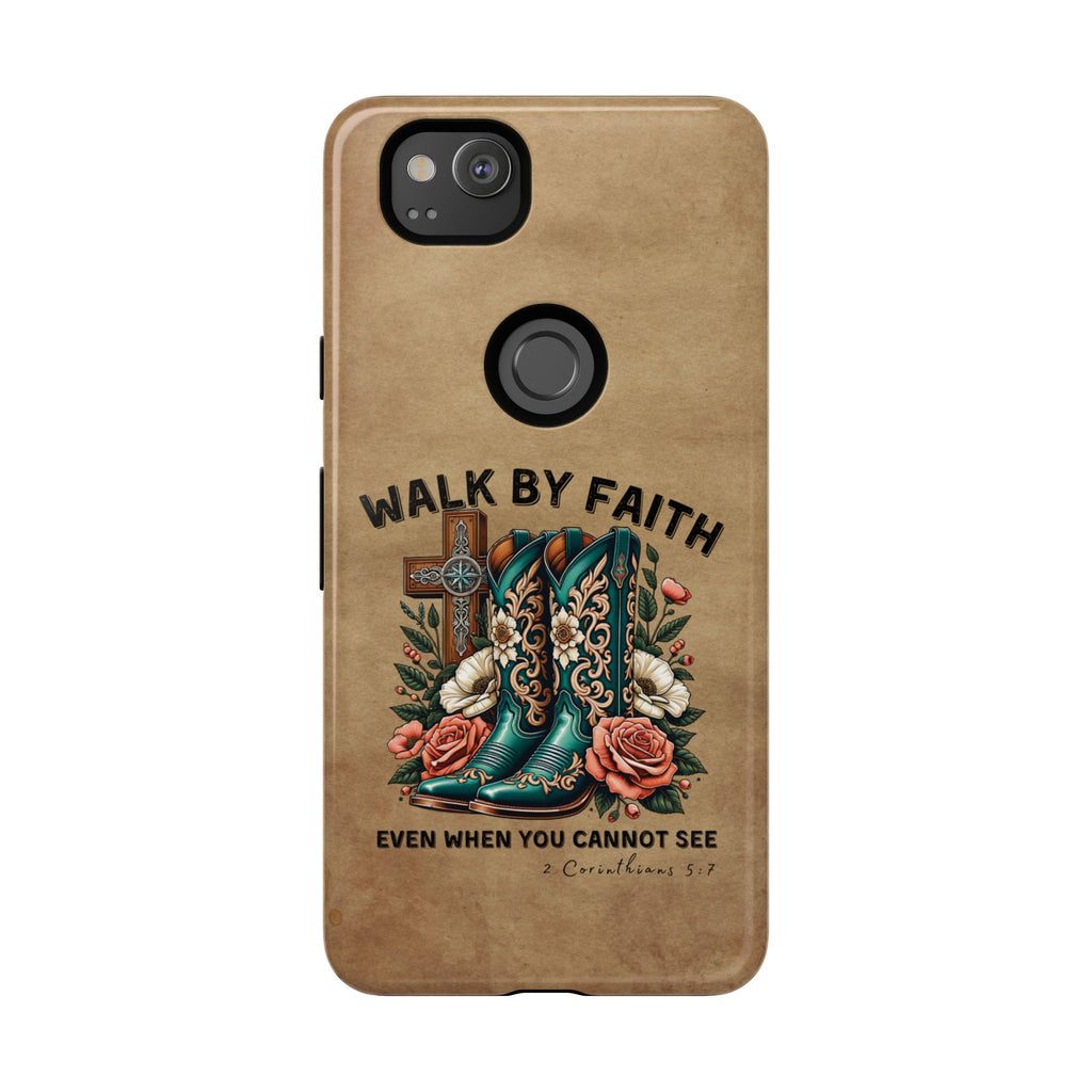 Walk By Faith Rustic Case