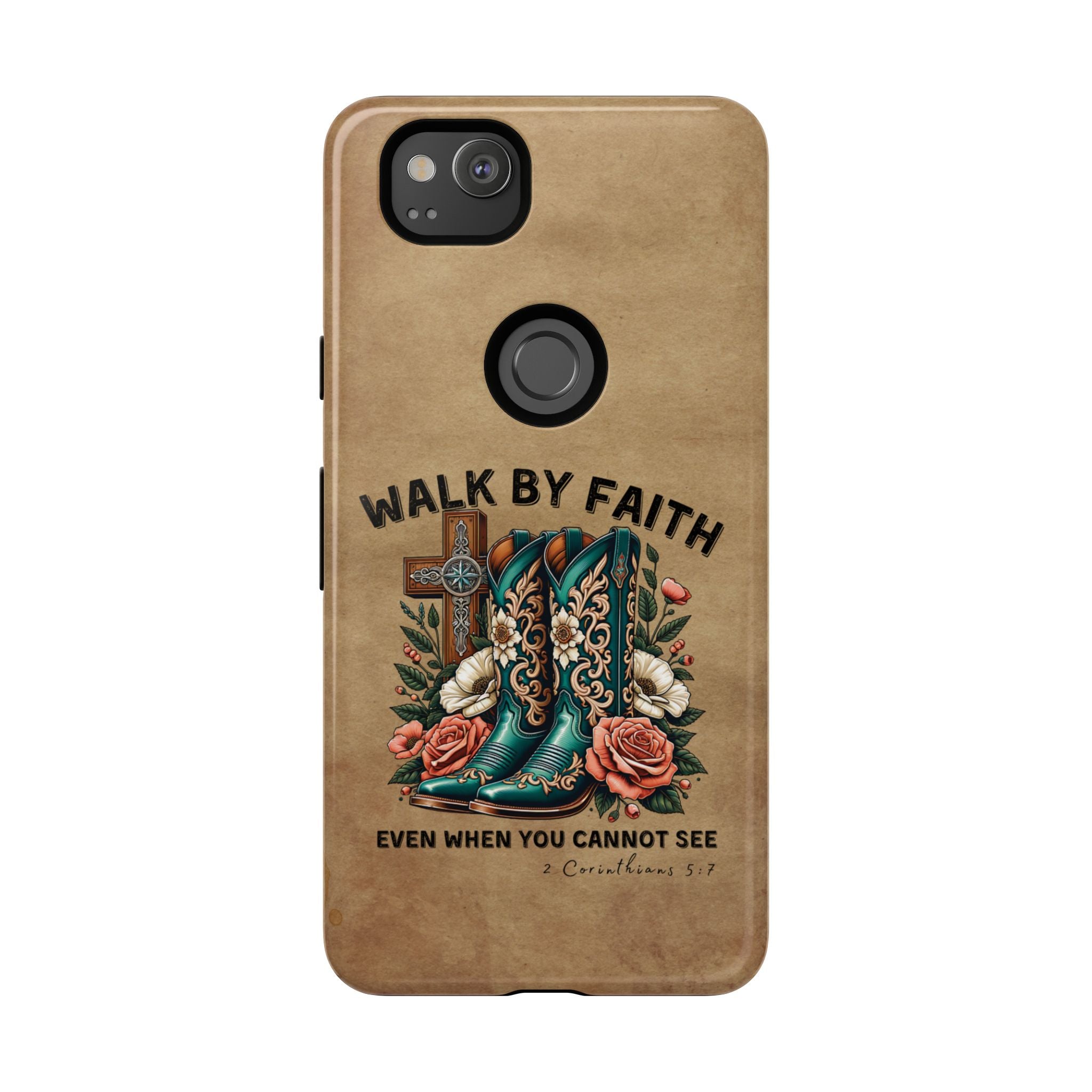 Walk By Faith Rustic Case