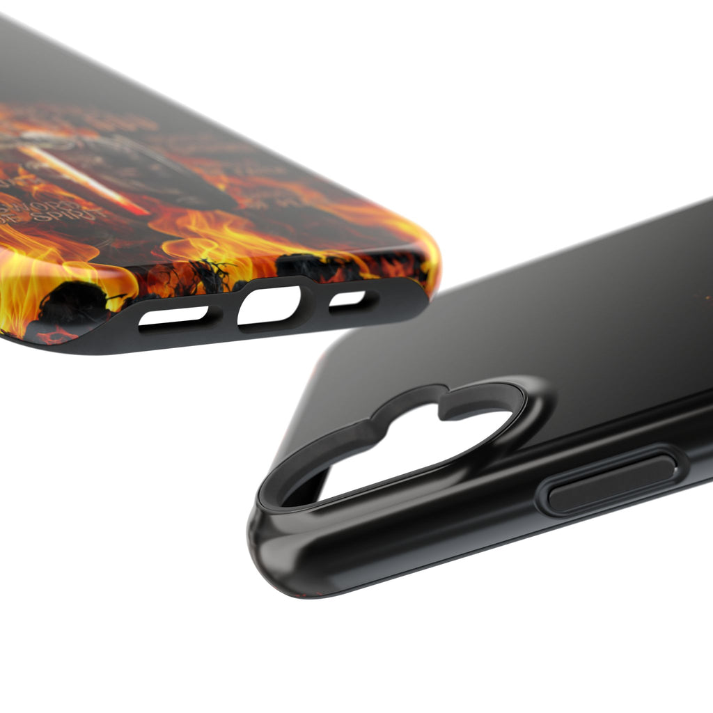 Forged in the flames phone case