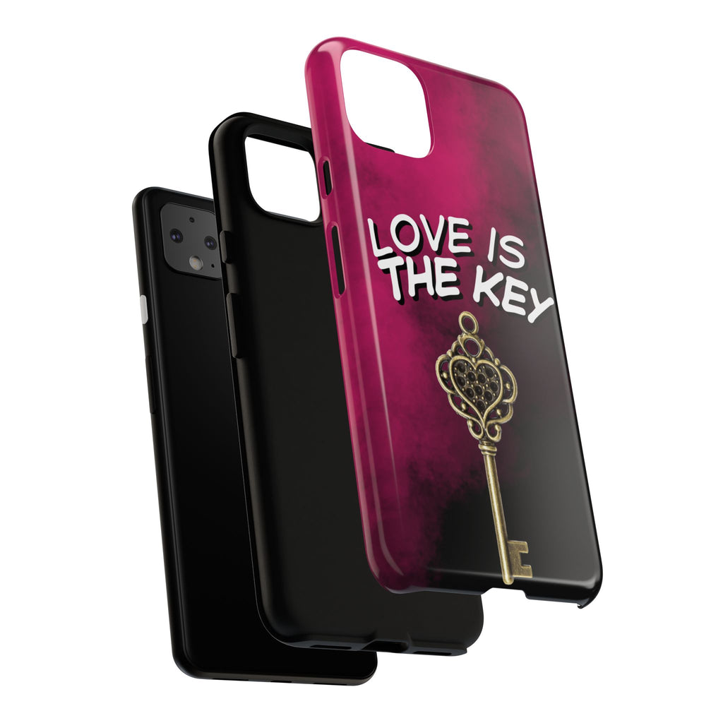 Love is the Key Phone Case