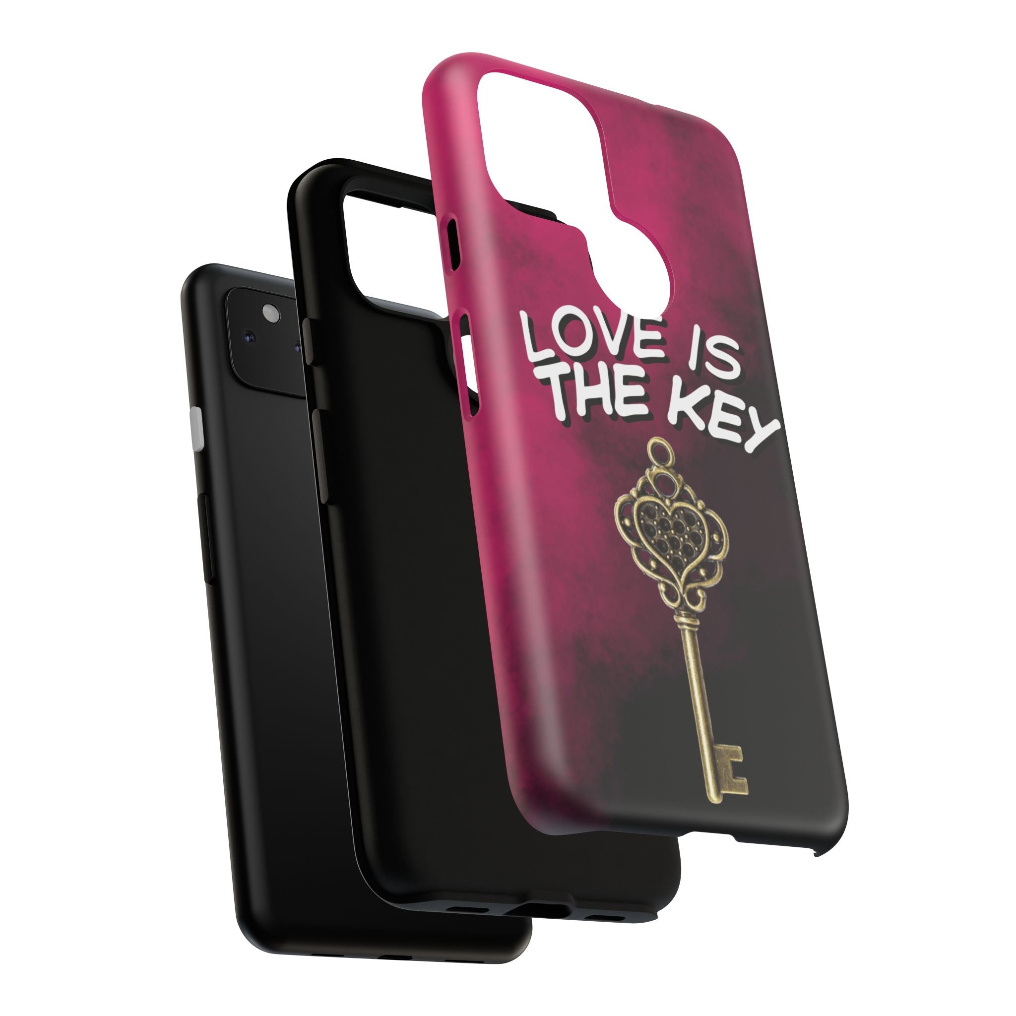 Love is the Key Phone Case