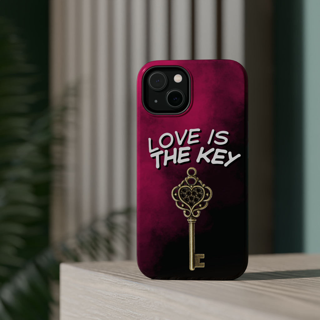 Love is the Key Phone Case