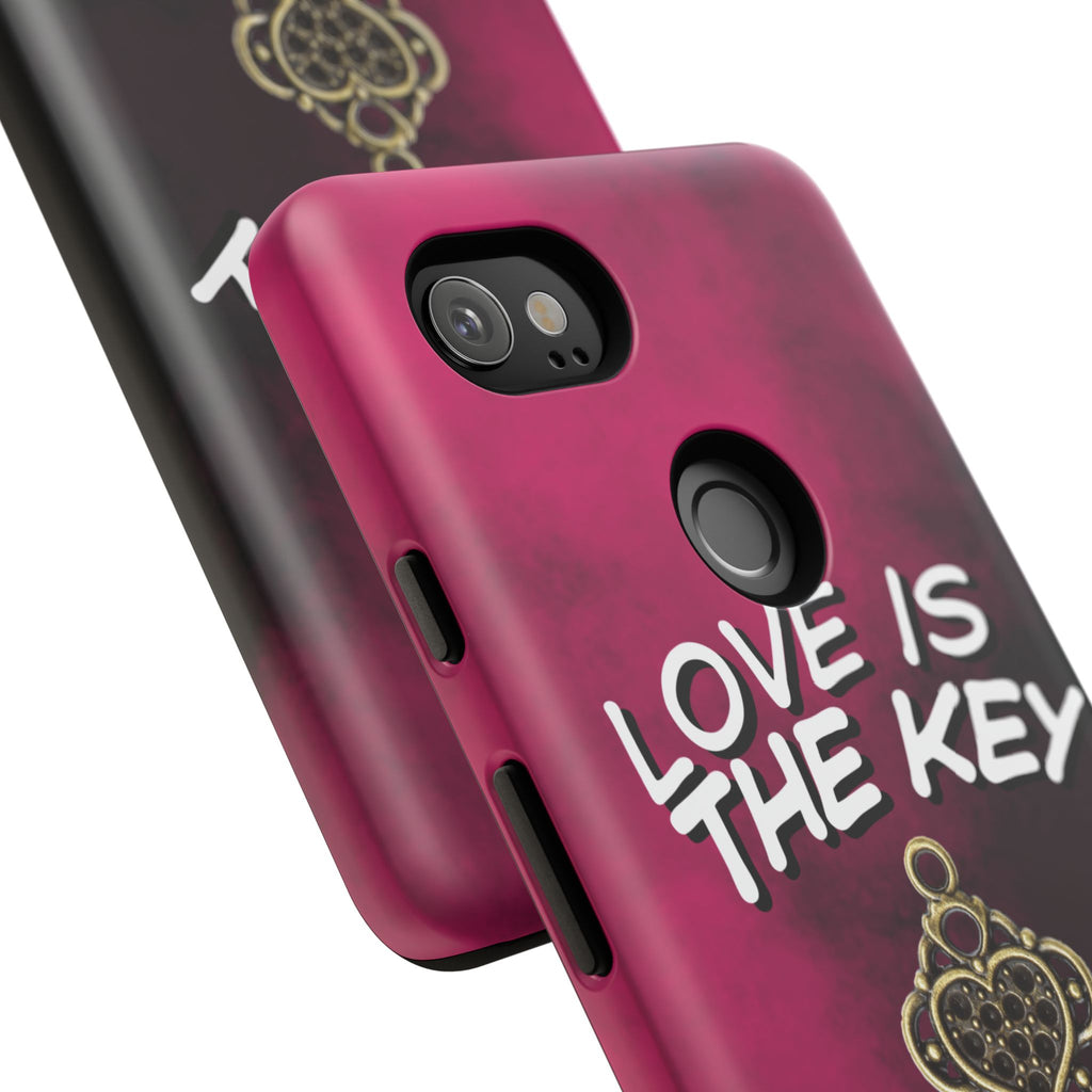 Love is the Key Phone Case