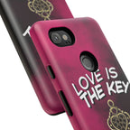 Love is the Key Phone Case