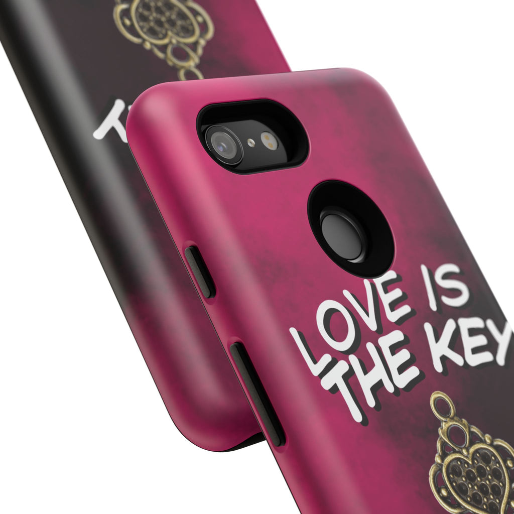 Love is the Key Phone Case