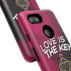 Love is the Key Phone Case