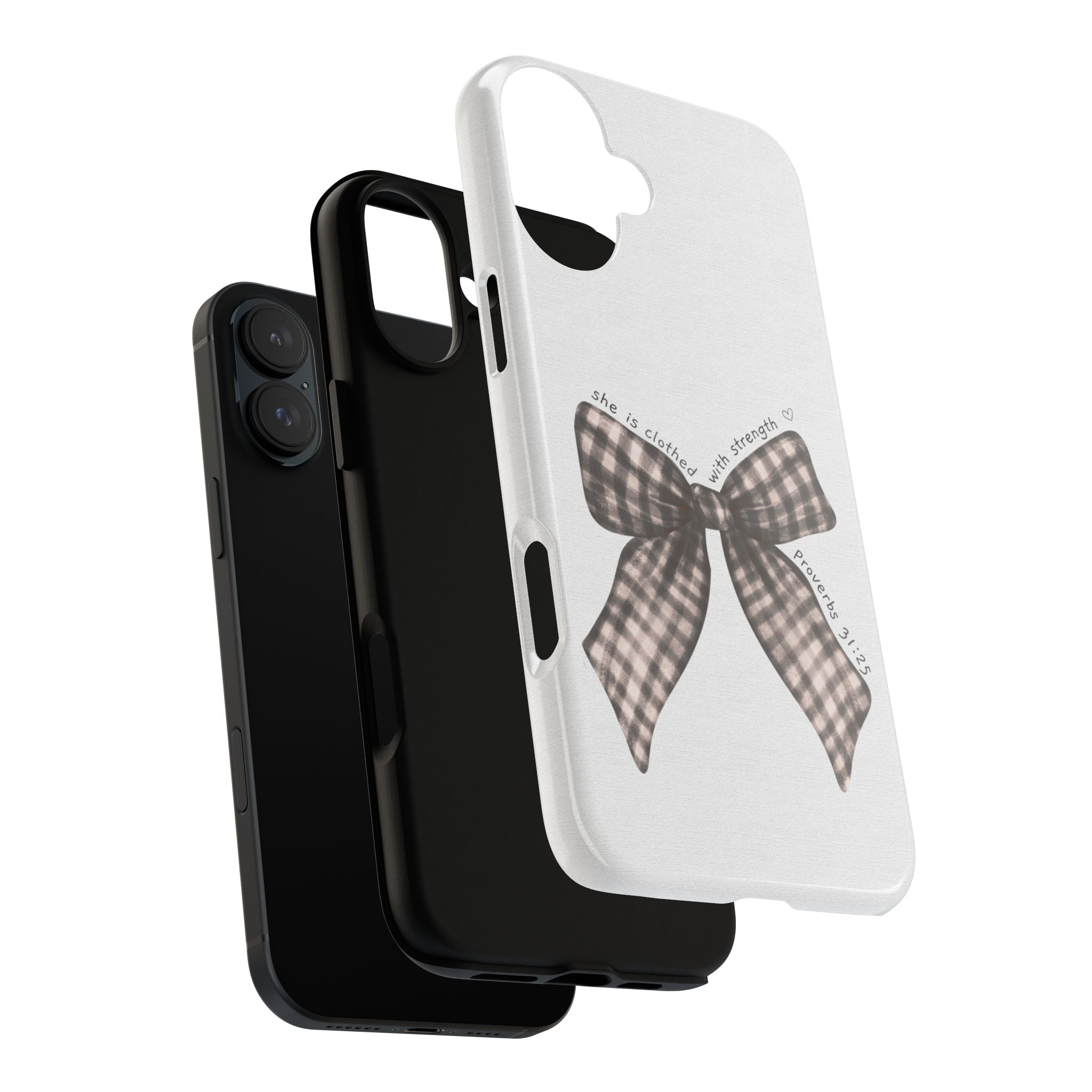 Proverbs 31 Rustic Bow Non MagSafe Phone Case