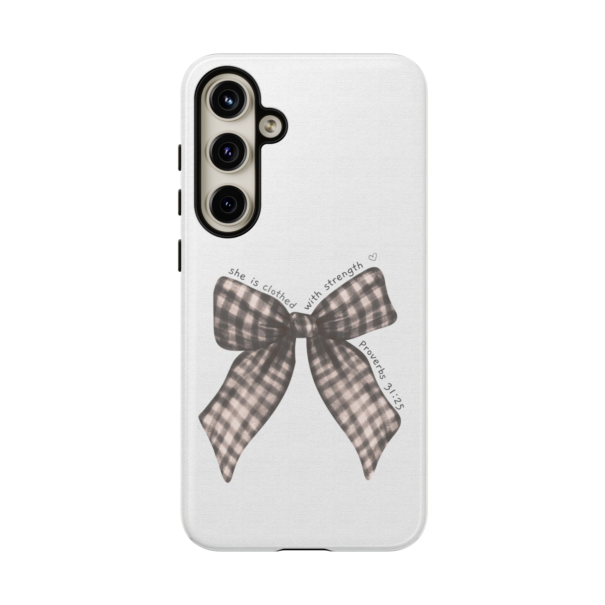 Proverbs 31 Rustic Bow Non MagSafe Phone Case