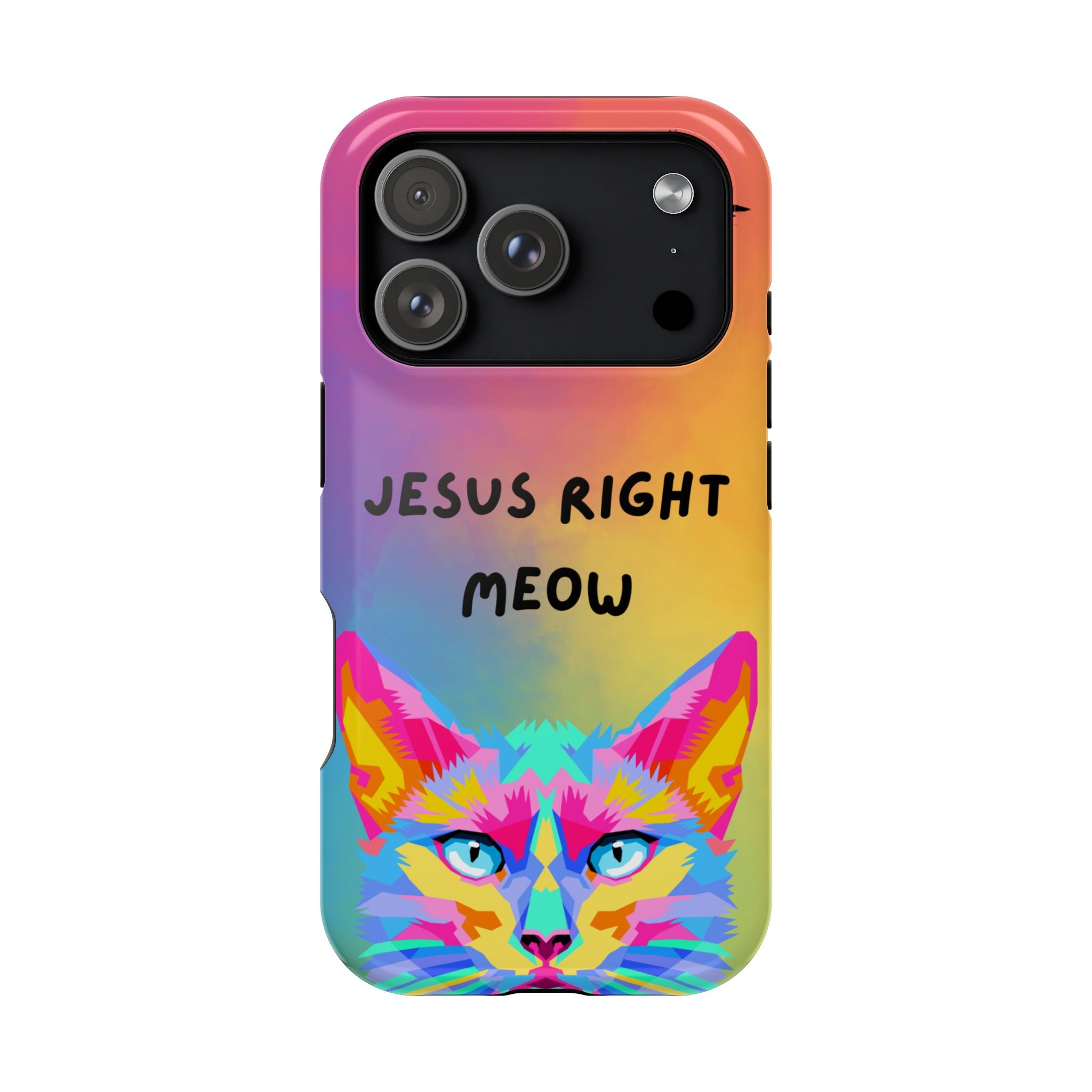 Jesus Right Meow Phone Case
