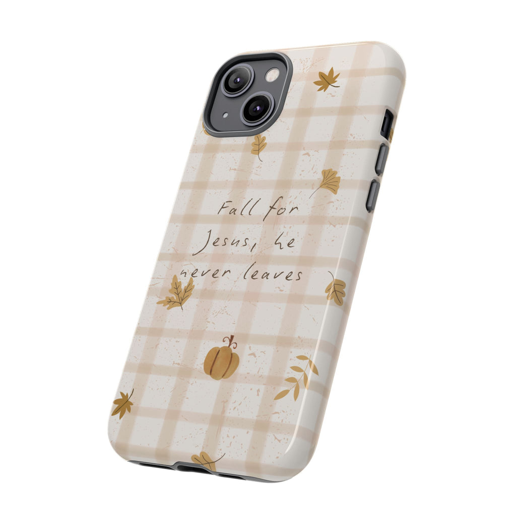Fall for Jesus Phone Case