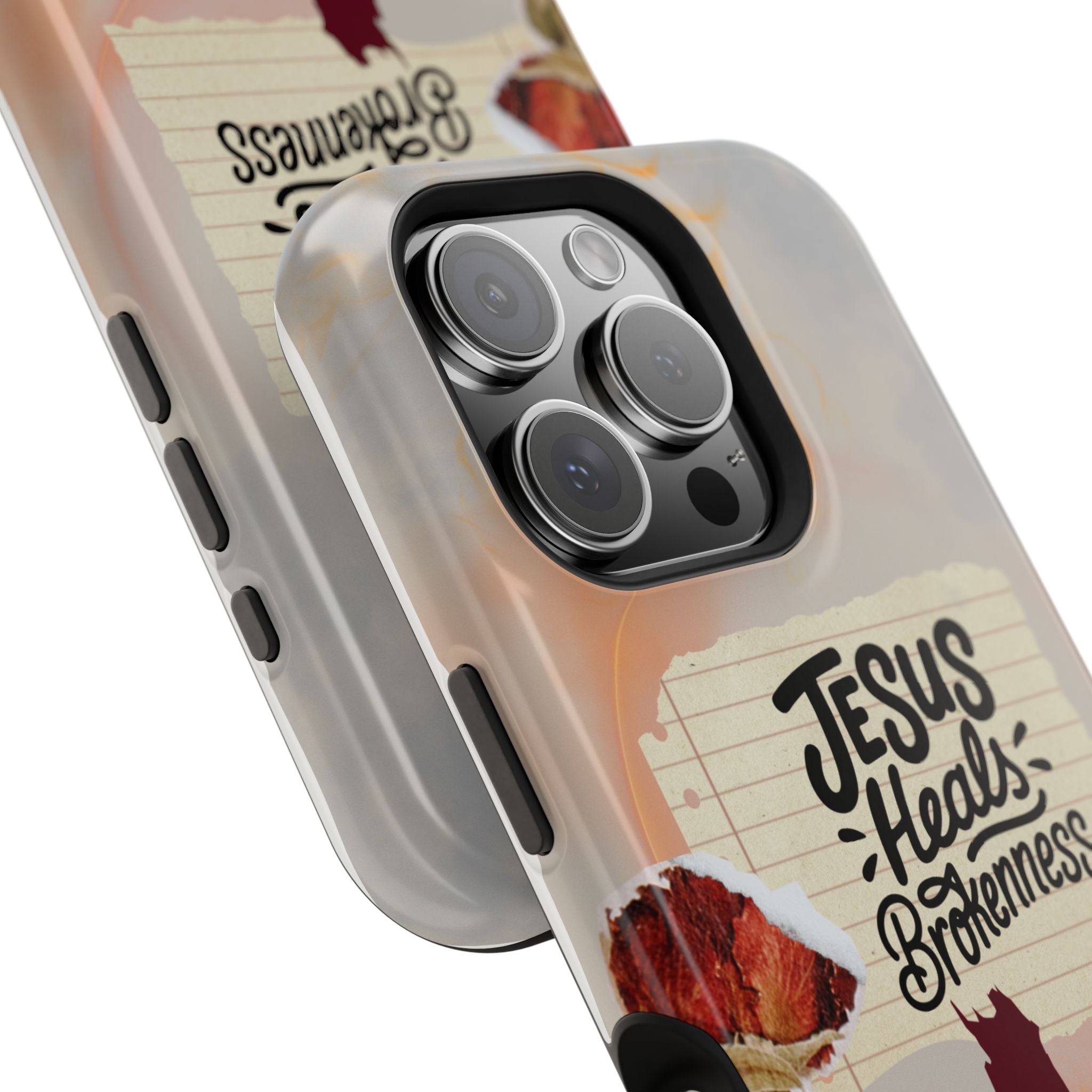 Jesus Heals Brokenness Phone Case