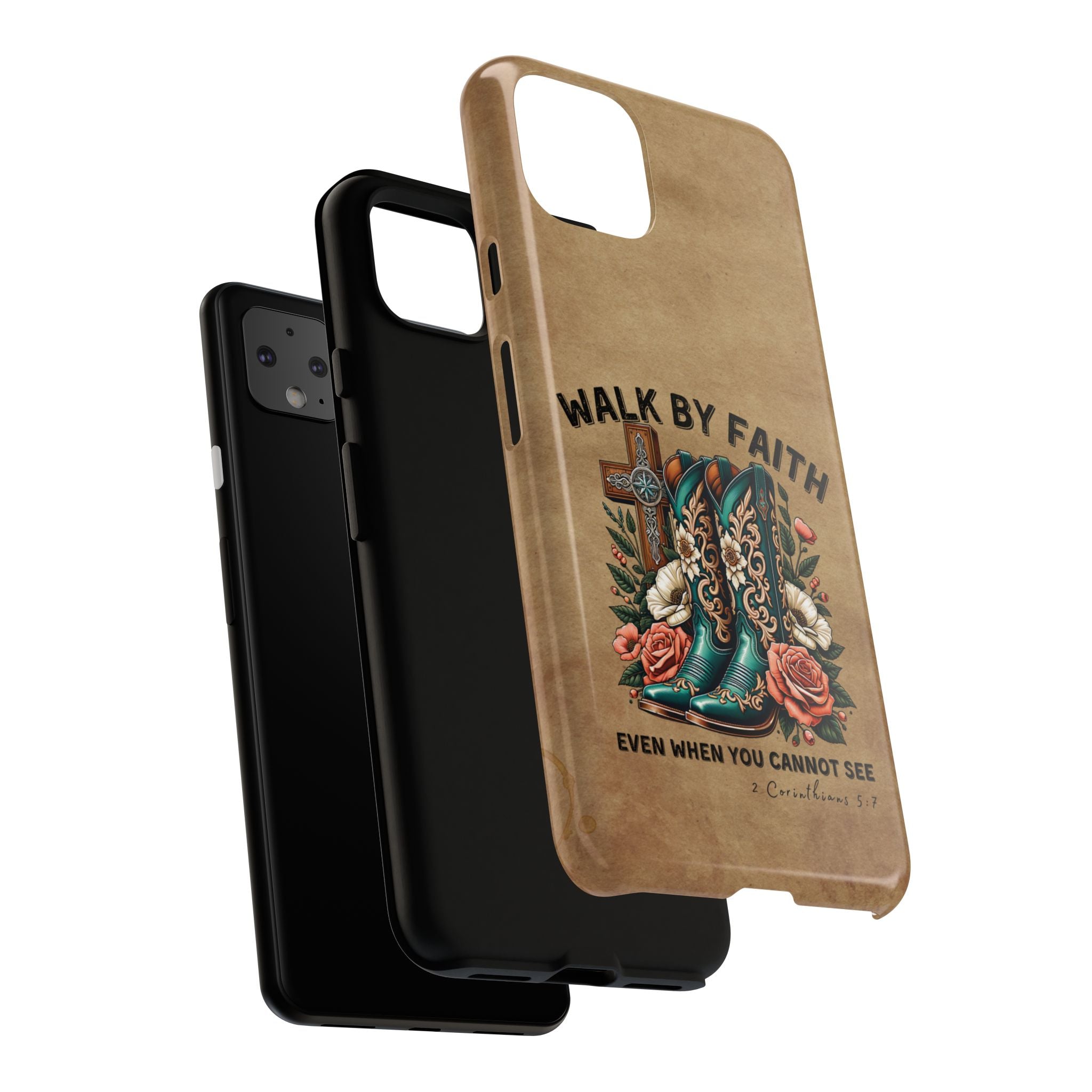Walk By Faith Rustic Case