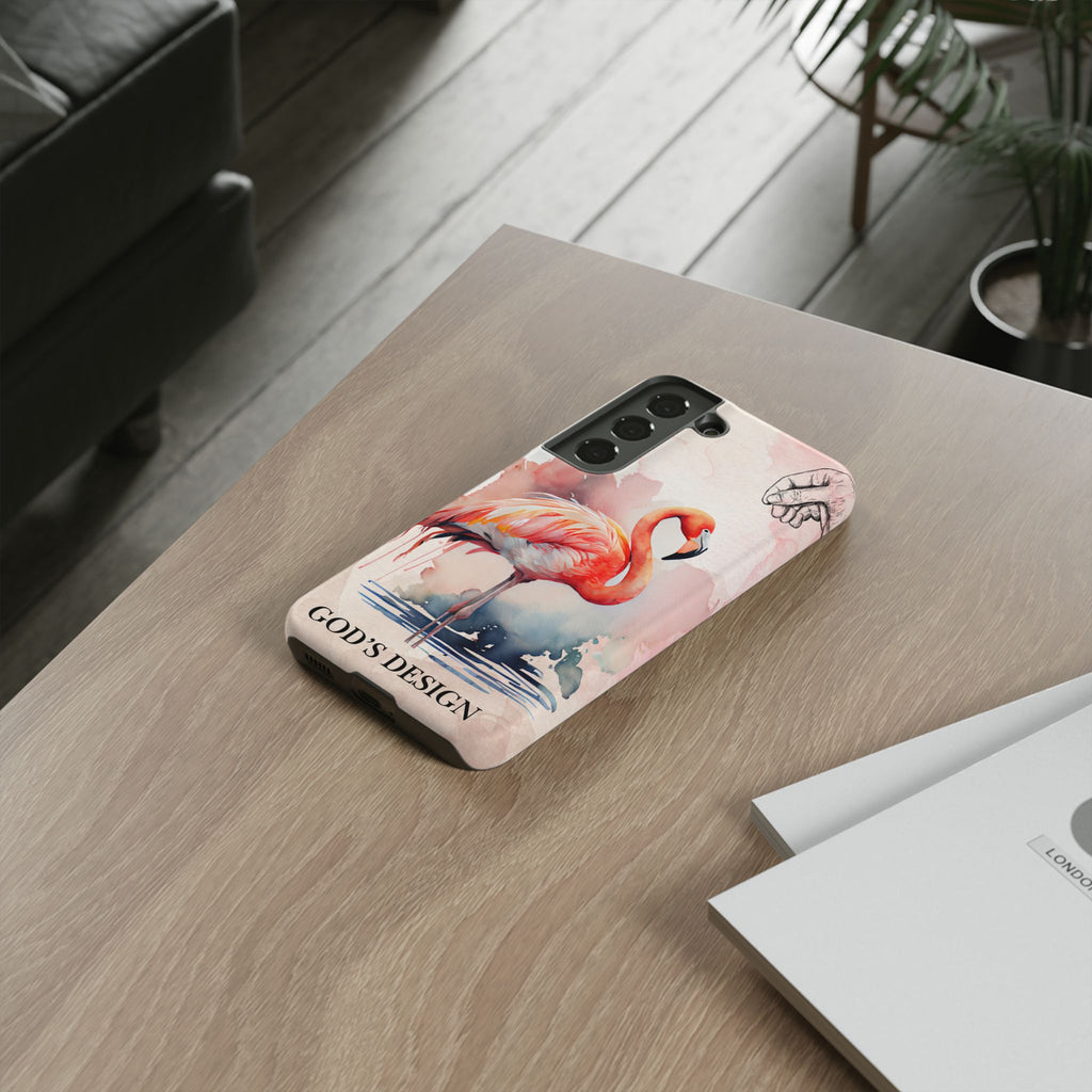 God’s Design Pink Flamingo Case