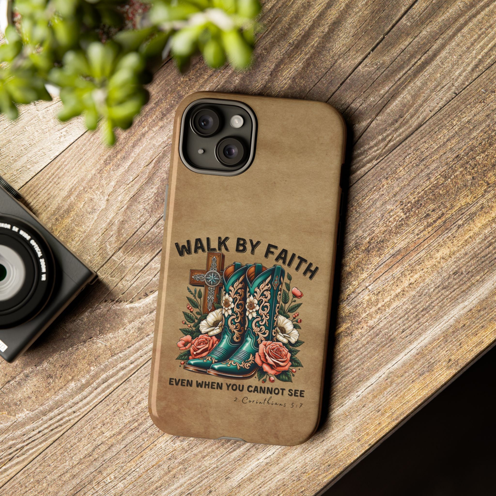 Walk By Faith Rustic Case