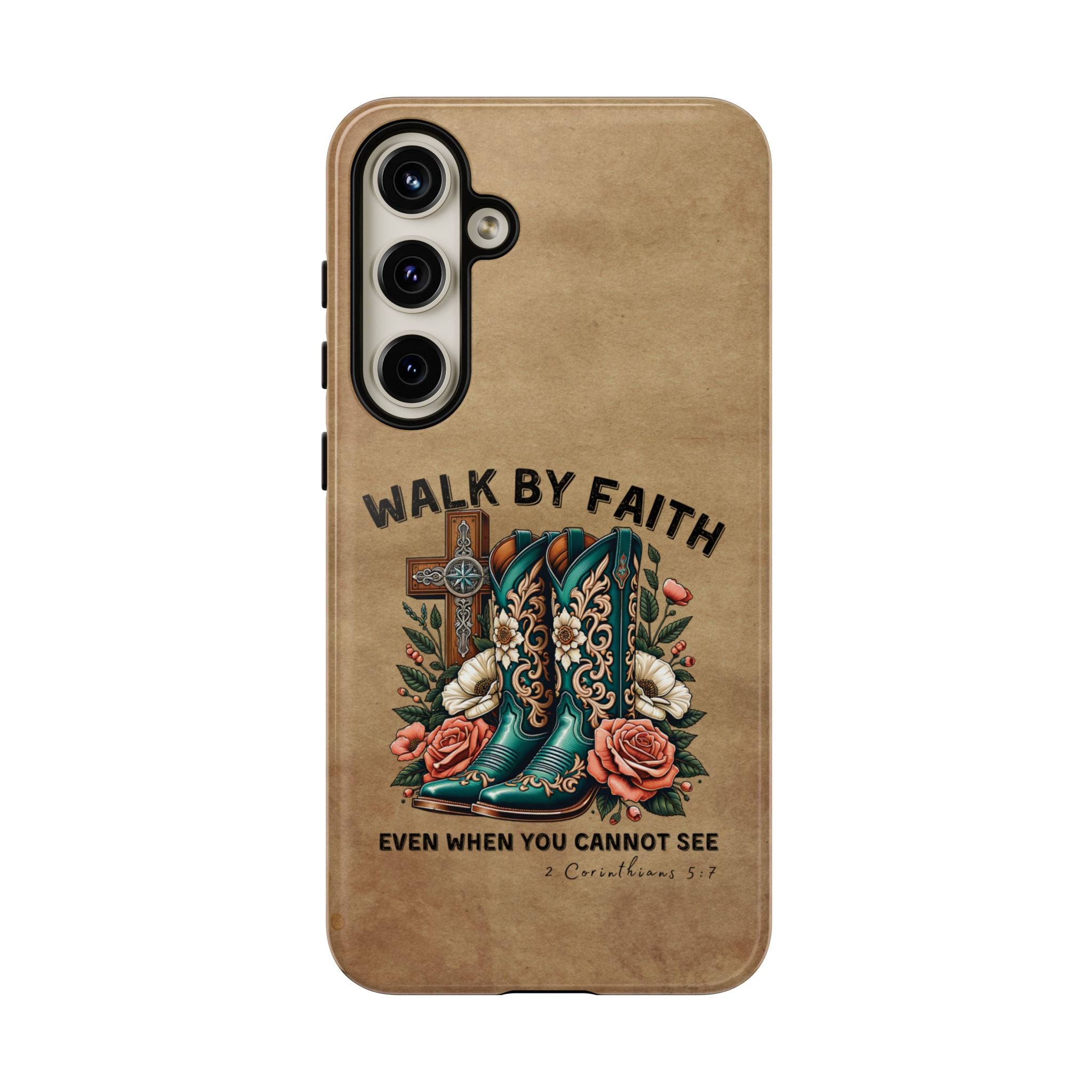 Walk By Faith Rustic Case