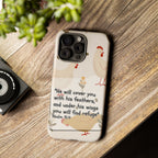 Psalm 91:4 Chicken Phone Case