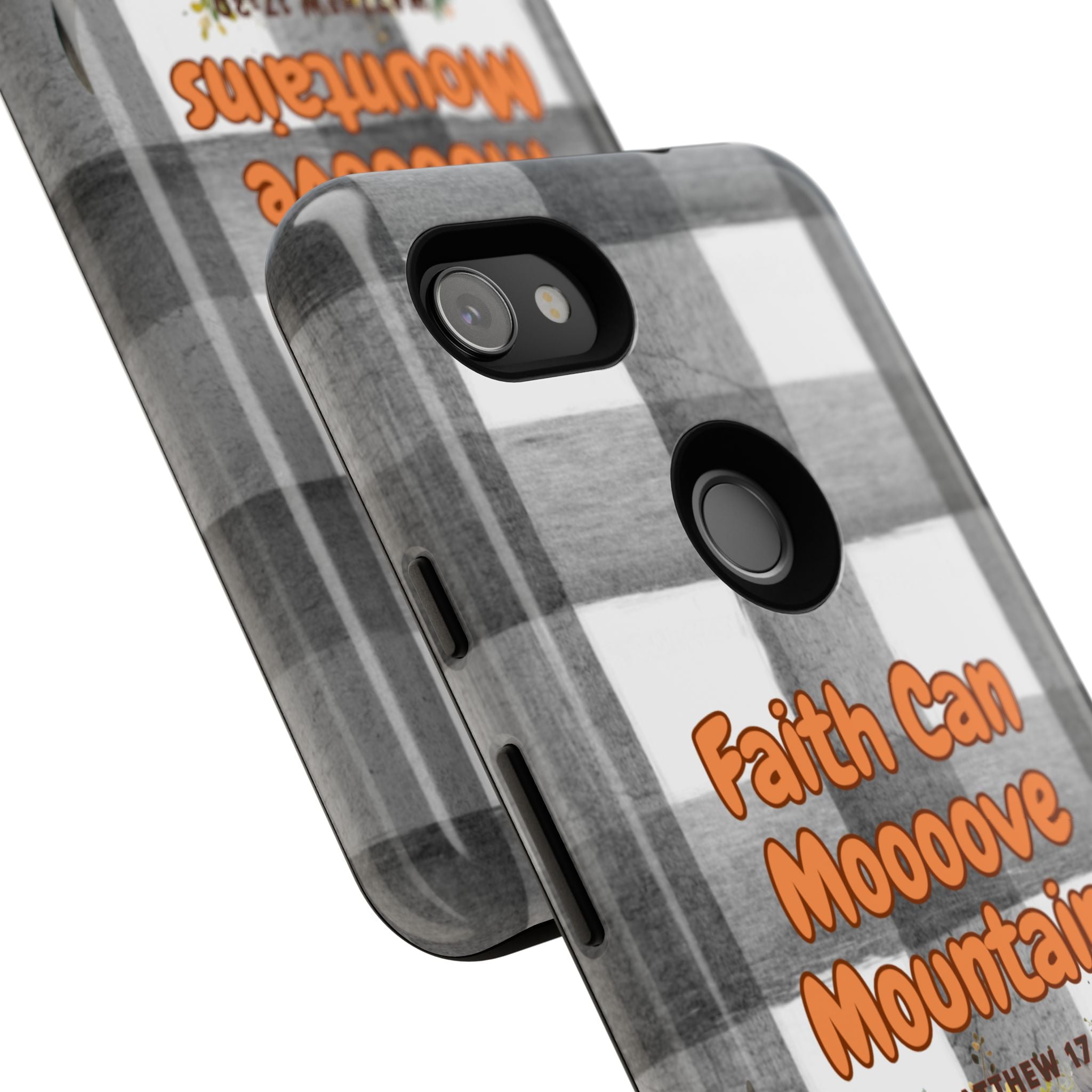 Faith Can Mooooove Mountains Phone Case