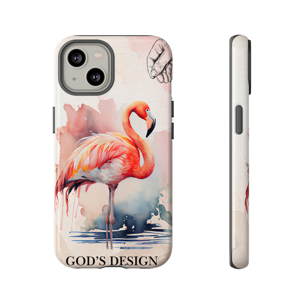 God’s Design Pink Flamingo Case