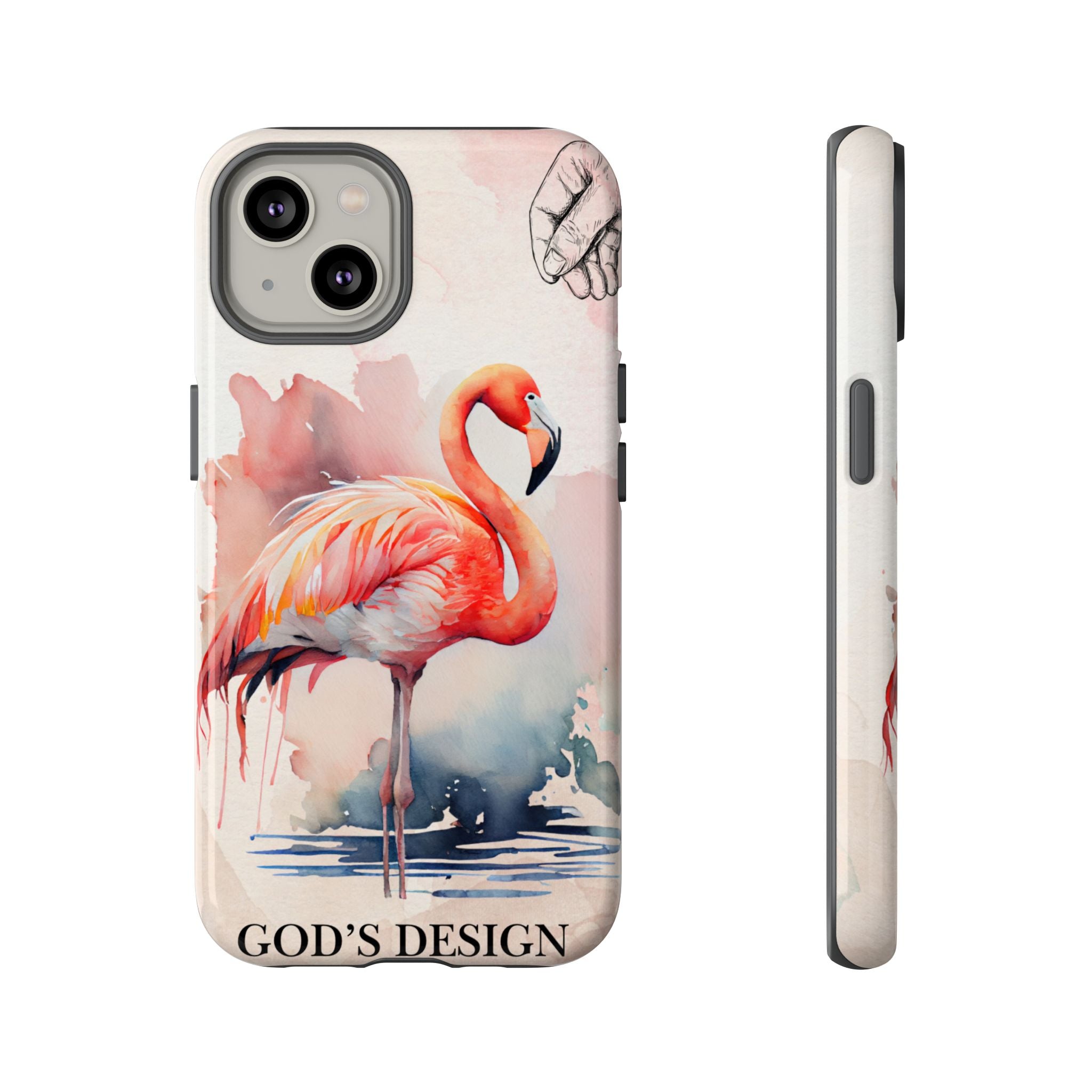 God’s Design Pink Flamingo Case