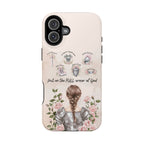 Armor of God (brown hair) phone case