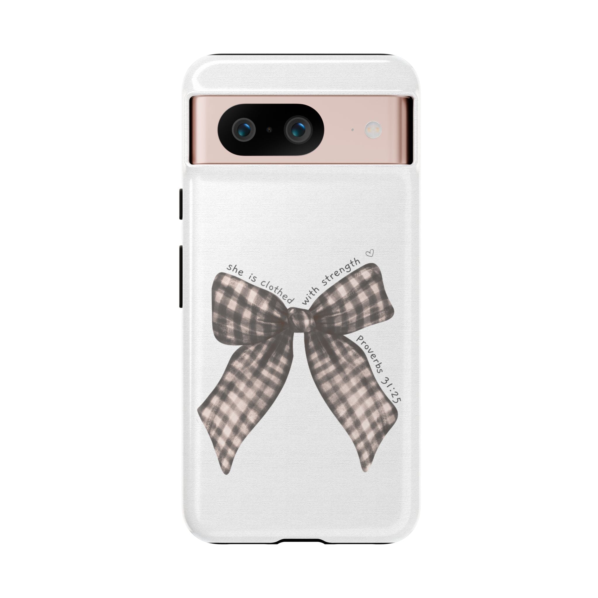 Proverbs 31 Rustic Bow Non MagSafe Phone Case