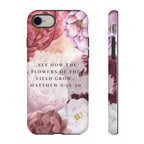 Matthew 6:28 Floral Samsung/Android Phone Case