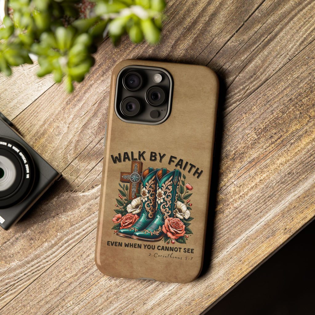 Walk By Faith Rustic Case
